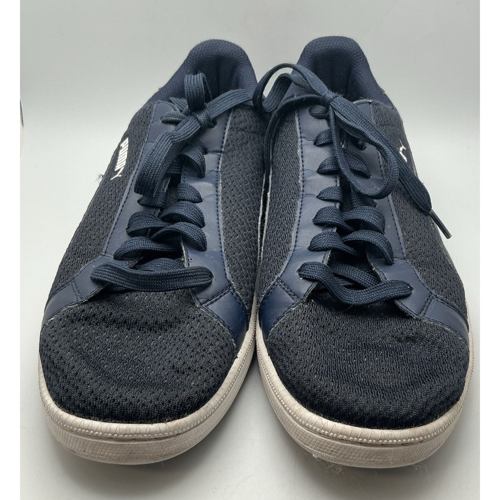 Puma Smash Knit Navy Blue Men's Sneakers Sz 11 Mesh Casual Shoes 2017